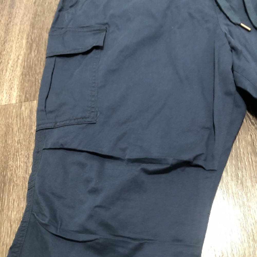 Polo Ralph Lauren Navy Blue Cargo Joggers Ankle Zip XXL - Picture 5 of 15